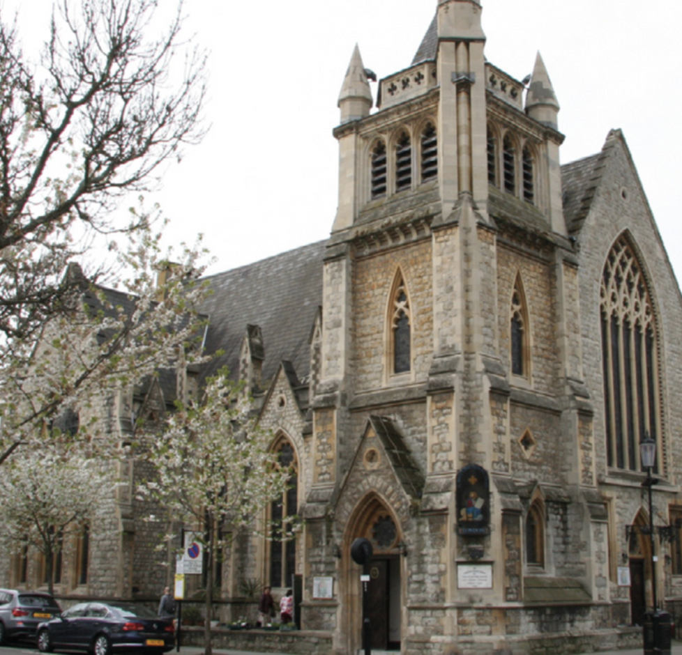 Image of St. Mark's Church in London, courtesy of the Defining and Identifying Middle Eastern Christian Communities in Europe project