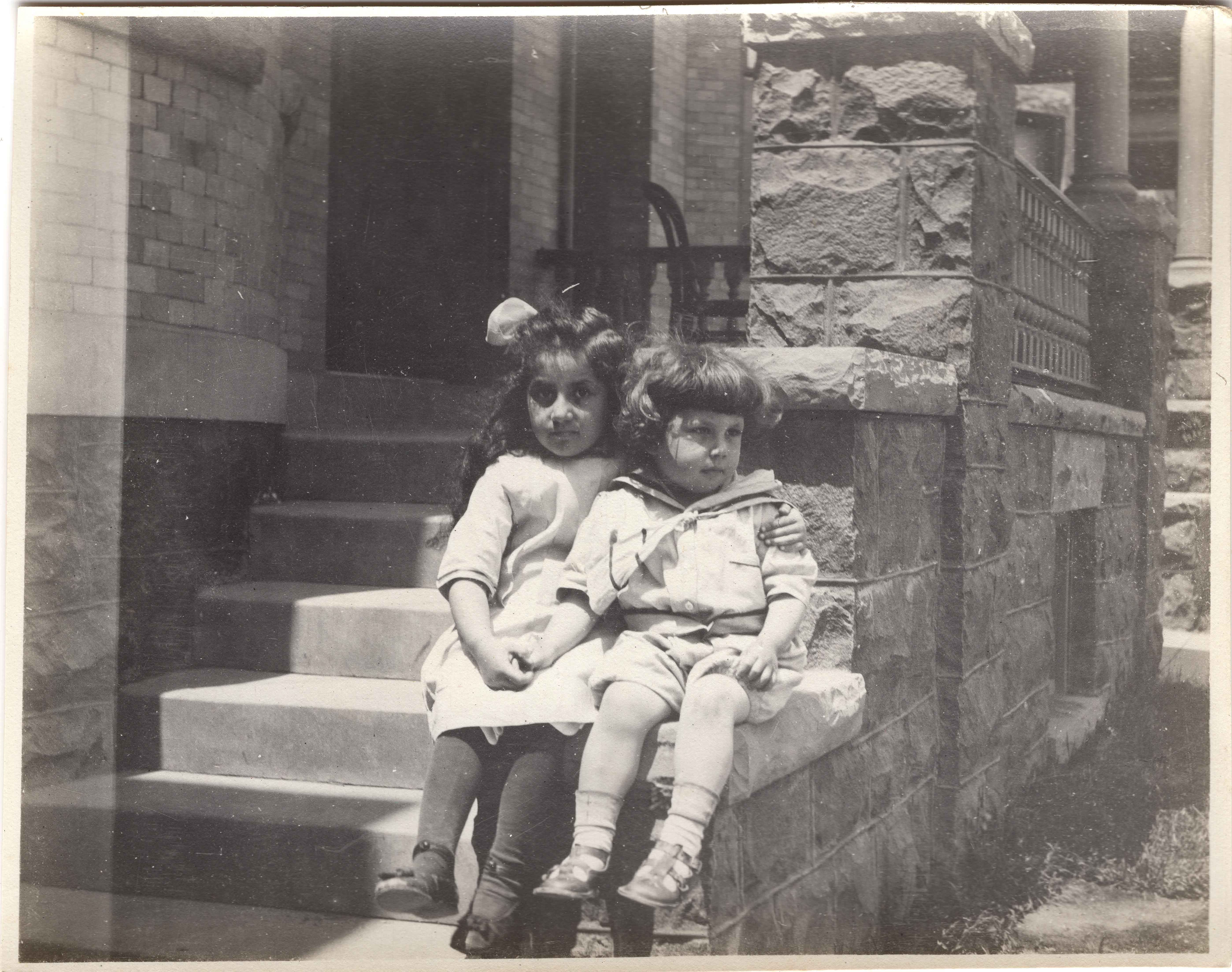“Little Boy and Girl Sitting on Steps,” Moise A. Khayrallah Center for Lebanese Diaspora Studies Archive, accessed July 18, 2023, https://lebanesestudies.omeka.chass.ncsu.edu/items/show/63185.